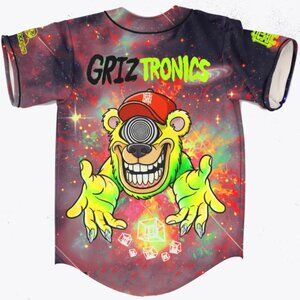 GrizTronics Baseball Jersey For EDM Festivals